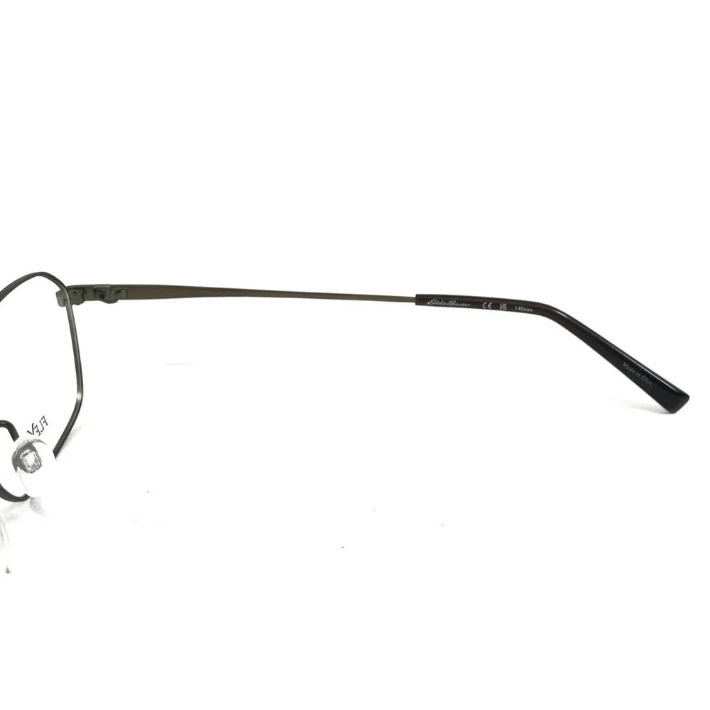 Eddie Bauer Eyeglasses Frames EB32064 GN Green Rectangle Hexagonal 54-18-140